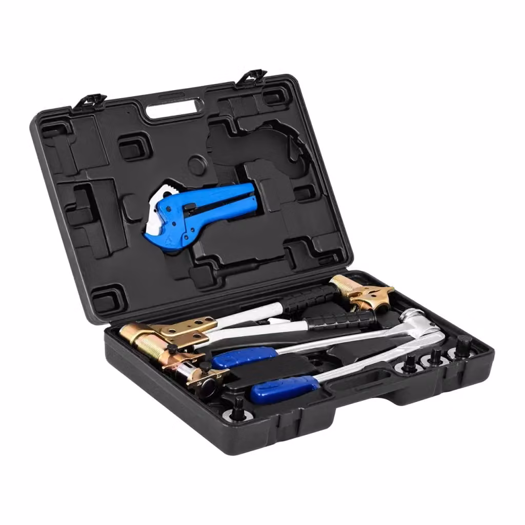 Pinza a crimpare assiale multistrato da 16 a 32 mm con impugnature antiscivolo in lega di alluminio multicolore – 2