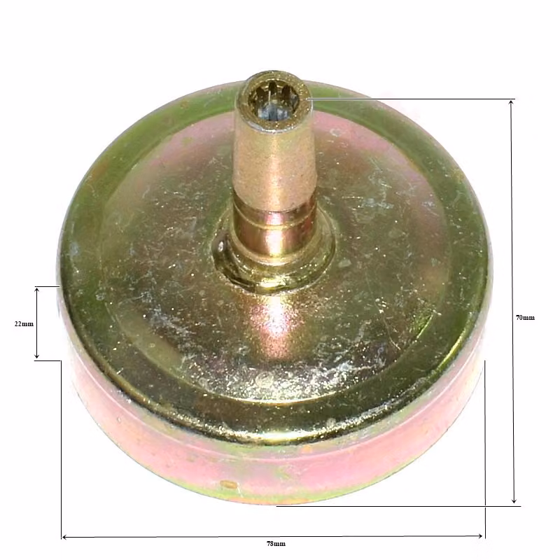 Tamburo frizione per decespugliatori 78X22X70X9T7