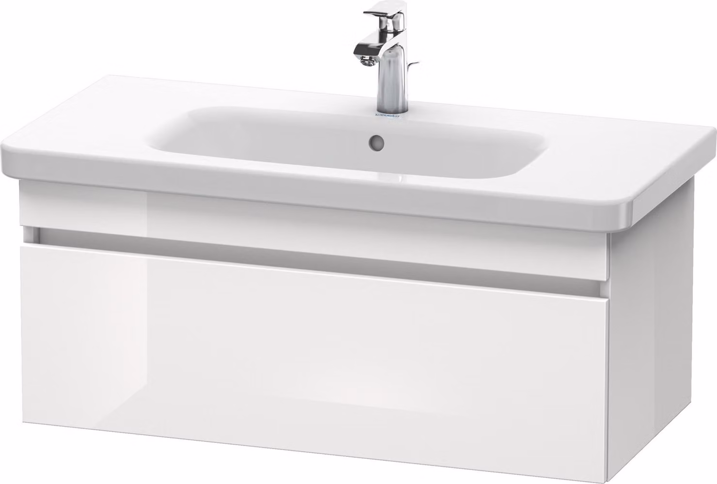 Mobiletto Duravit DURASTYLE 448 x 930 x 398 mm grafite opaco/basalto opaco