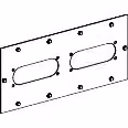 Accessori Schneider Electric KSA, piastra flangiata per pressacavi FL21 per KSA1000ABT4 KSA1000ABTZFL21