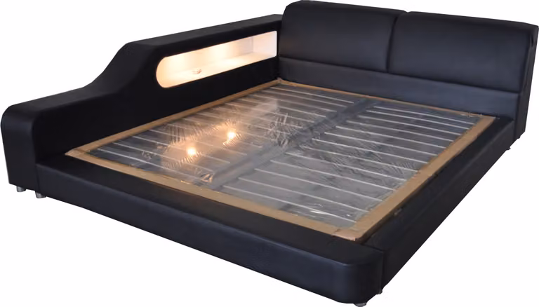 Luxus Leder Design Polster Betten Doppel Modernes 140/160/180/200 Bett LB8818