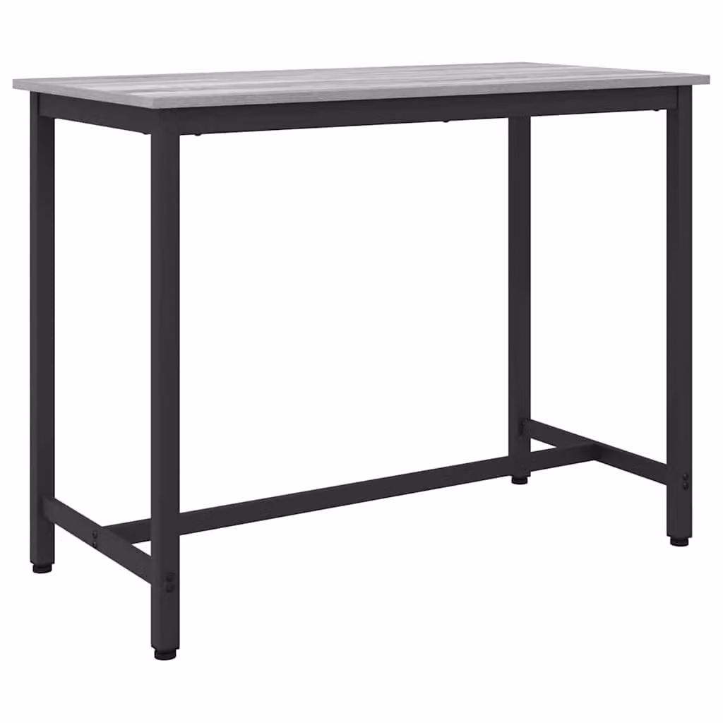 Scrivania moderna vidaXL Grigio L: 100 cm, P: 50 cm, H: 76,5 cm