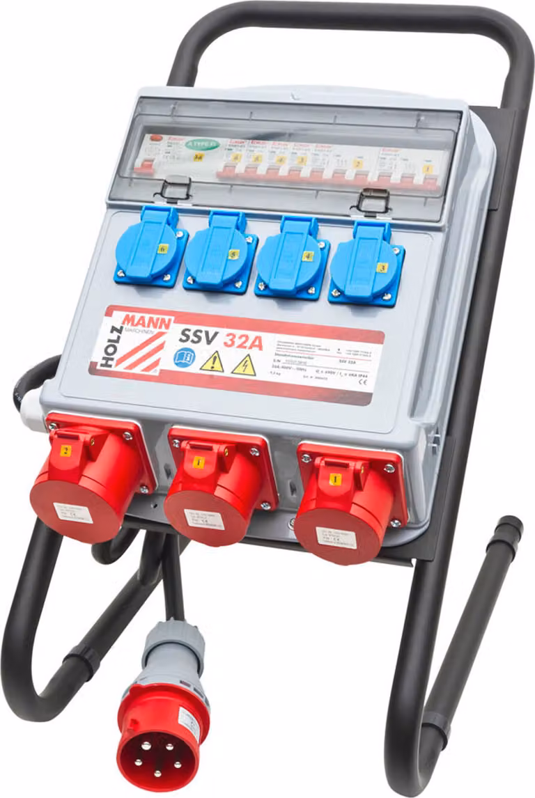 Distributore di corrente Holzmann 32A