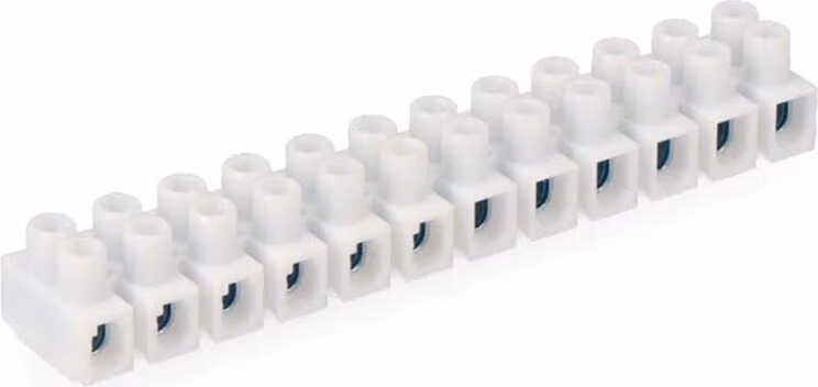 Set di strisce di collegamento omologate Edm 2,5x4 Mm Bianco Bianco Taglia Unica