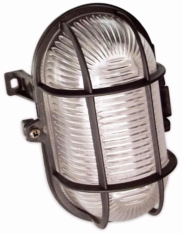 AS SCHWABE Luce ovale, 60 W, nero