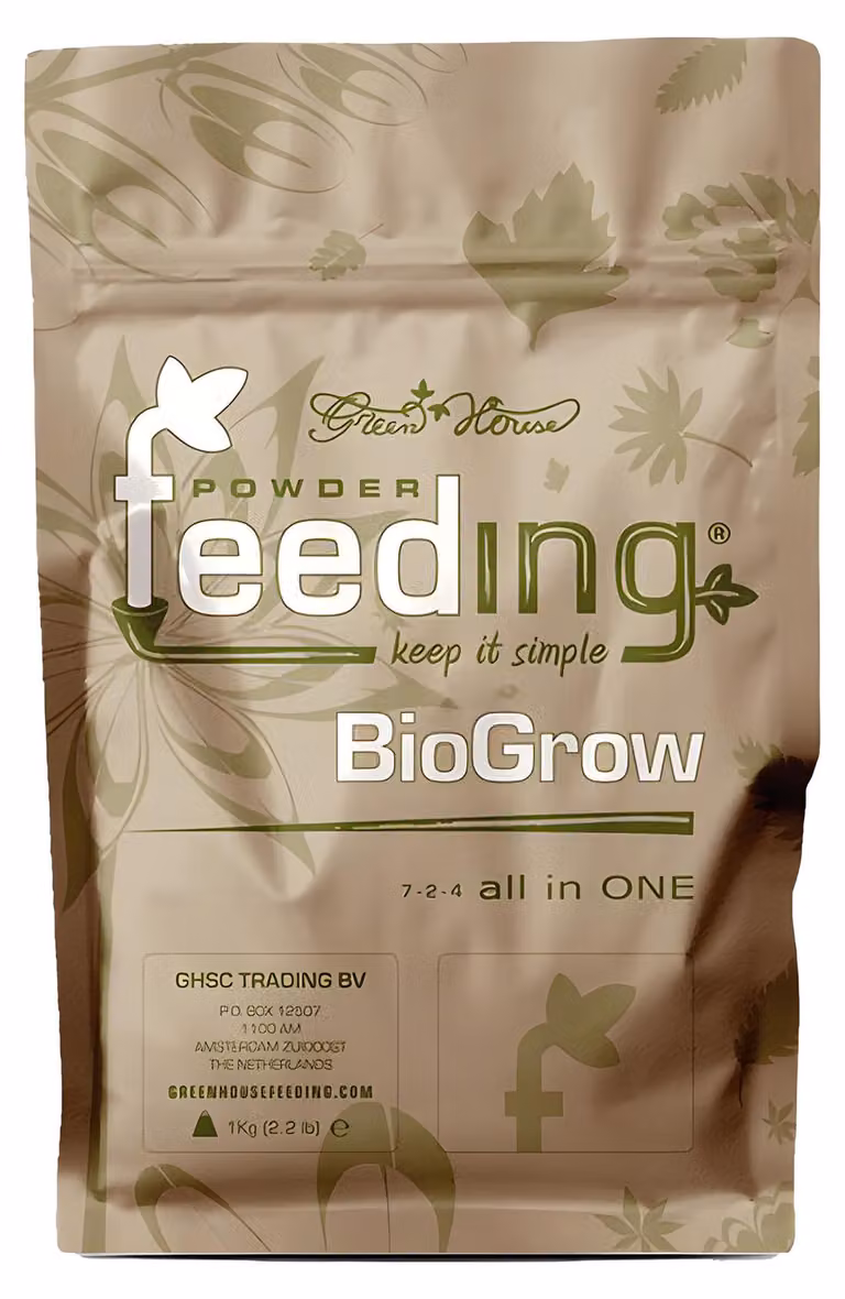 Concime in polvere per la crescita da 1 kg BioGrow