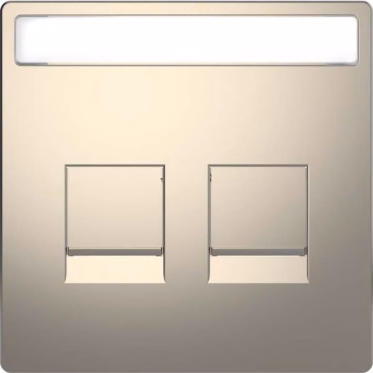MERTEN MEG4564-6050 Piastra centrale in nichel metallizzato, System Design