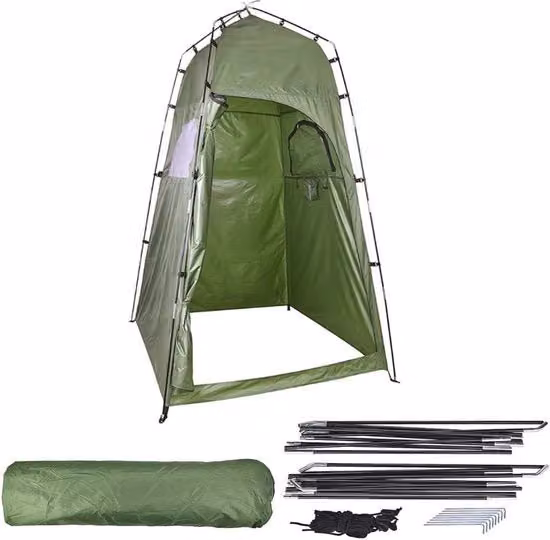 Tenda doccia per camper - Cabina doccia e cabina di vetro - 120 x 120 x 195 cm