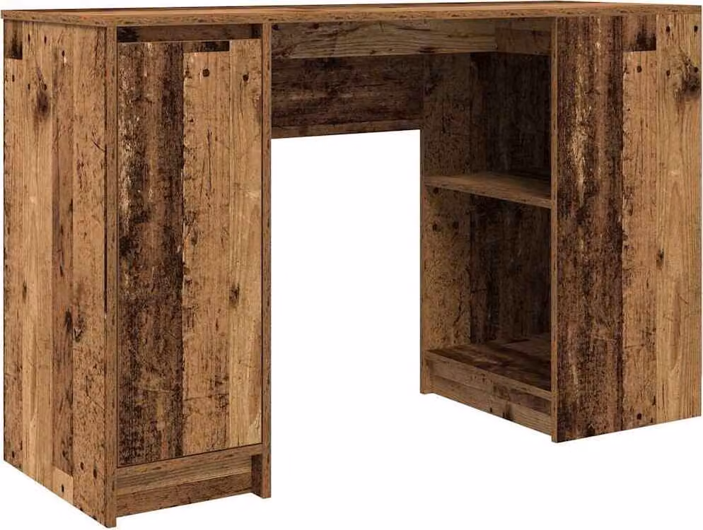 Scrivania Legno Antico 120x42x76 cm in Legno Multistrato