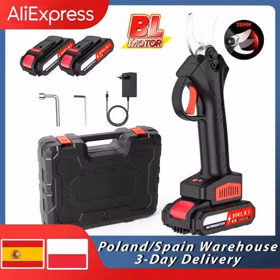 Utensile da intaglio - 1200 W - A batteria - 25 m - 2 batterie