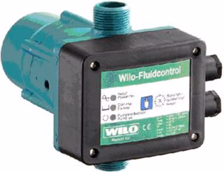 Wilo Fluidcontrol, flussometro elettronico e pressostato EK con cavo, 1 pezzo.