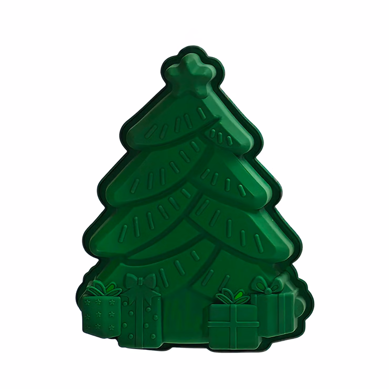 Stampo per dolci natalizi Vestiamo Casa in silicone non stick verde Altezza: 28 cm – 3