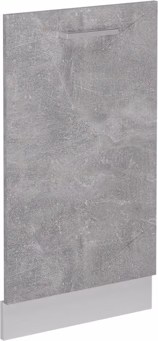 Pannello frontale Vicco R-Line Calcestruzzo 45 cm senza piano di lavoro, Model 54453