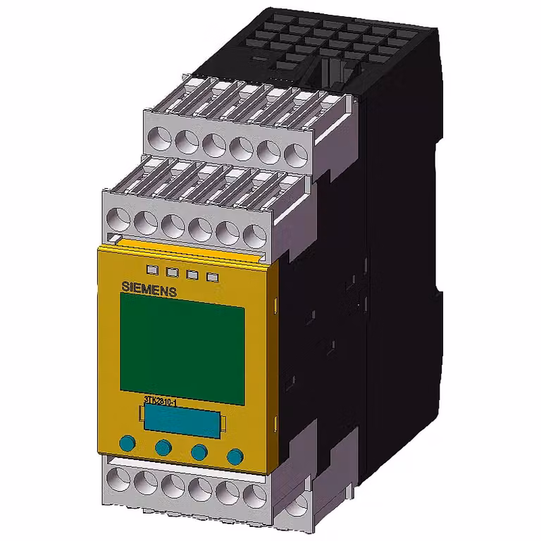 Dispositivo di commutazione di sicurezza Siemens per il monitoraggio di sicurezza della velocità, 24 V CC, 45 mm 3TK28101BA41