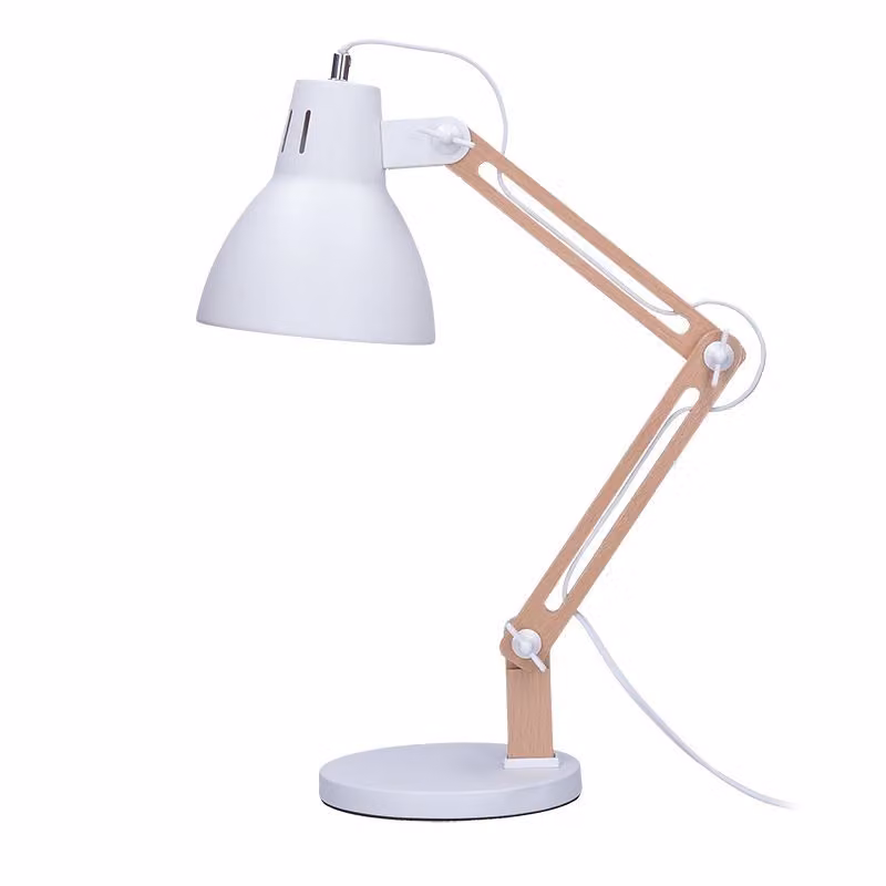 Lampada da tavolo bianca Falun SOLIGHT WO57-W