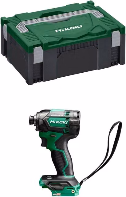 Avvitatore ad impulsi HiKOKI WH18DCW2Z verde con valigetta HSC II