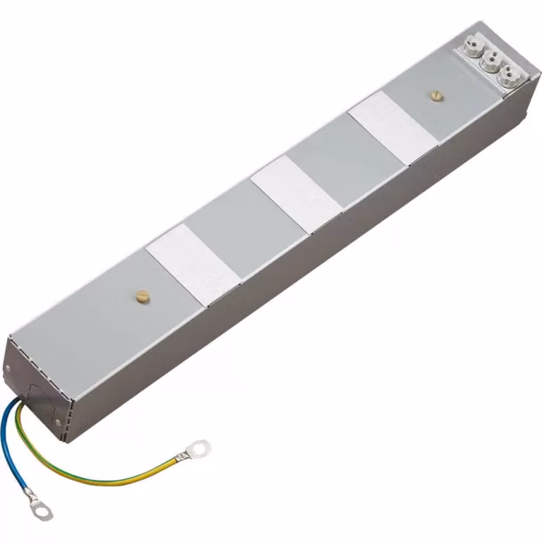 Barra di distribuzione ABN 13L_composta da 3 connettori a cappuccio da 4,5 TE EH013L