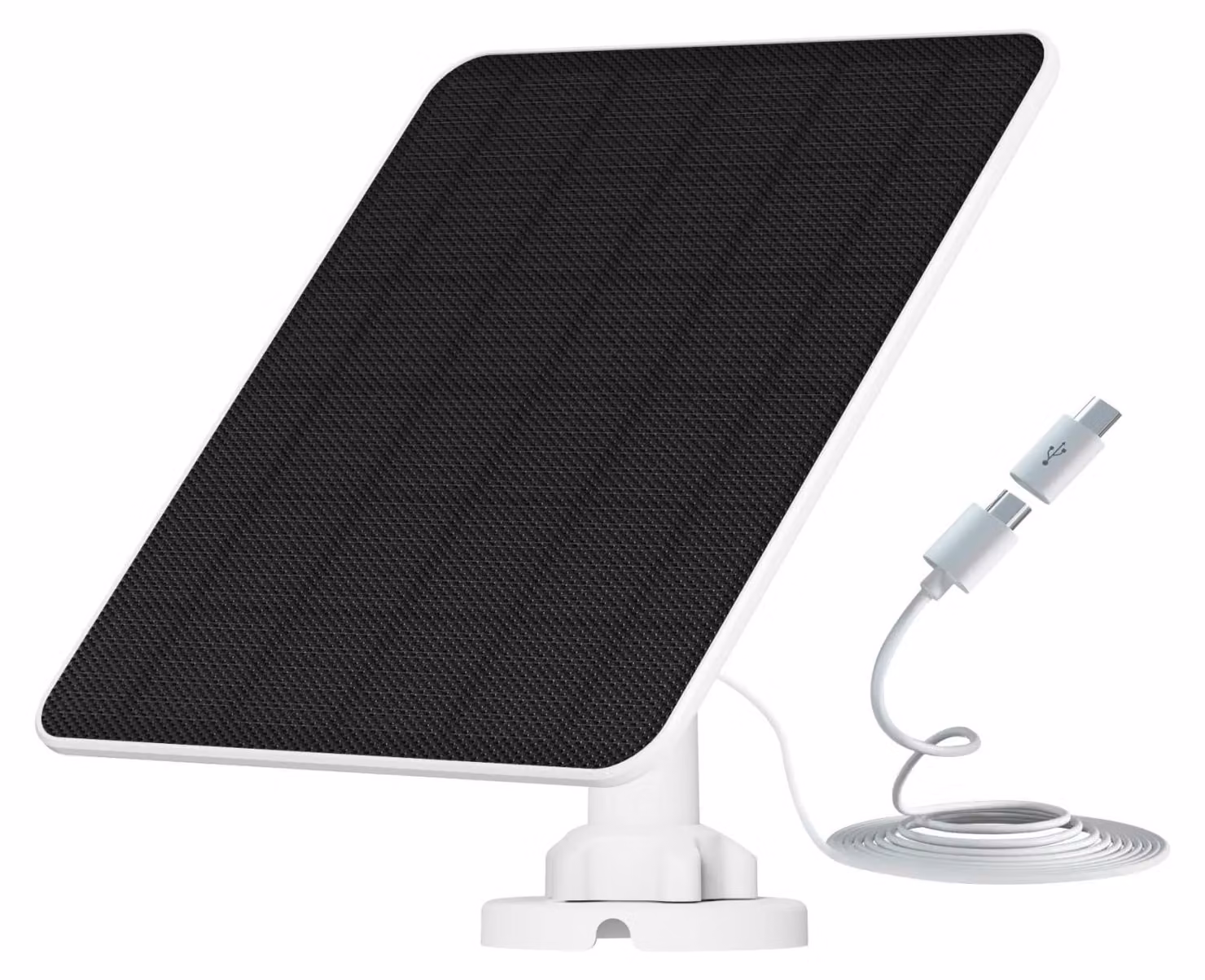 Pannello solare per telecamera di sicurezza esterna wireless, 6W, grado di protezione IP65 (resistente all'acqua), facile da installare
