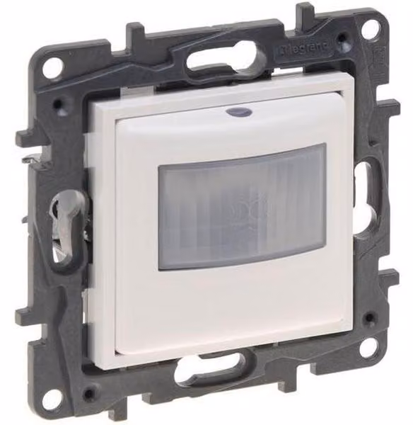 Sensore di movimento Legrand, 3 fili, angolo di rilevamento 170°, 500 (863149A VALENA)