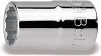 Chiave a bussola poligonale Beta 1/2" 10 mm argento – 1