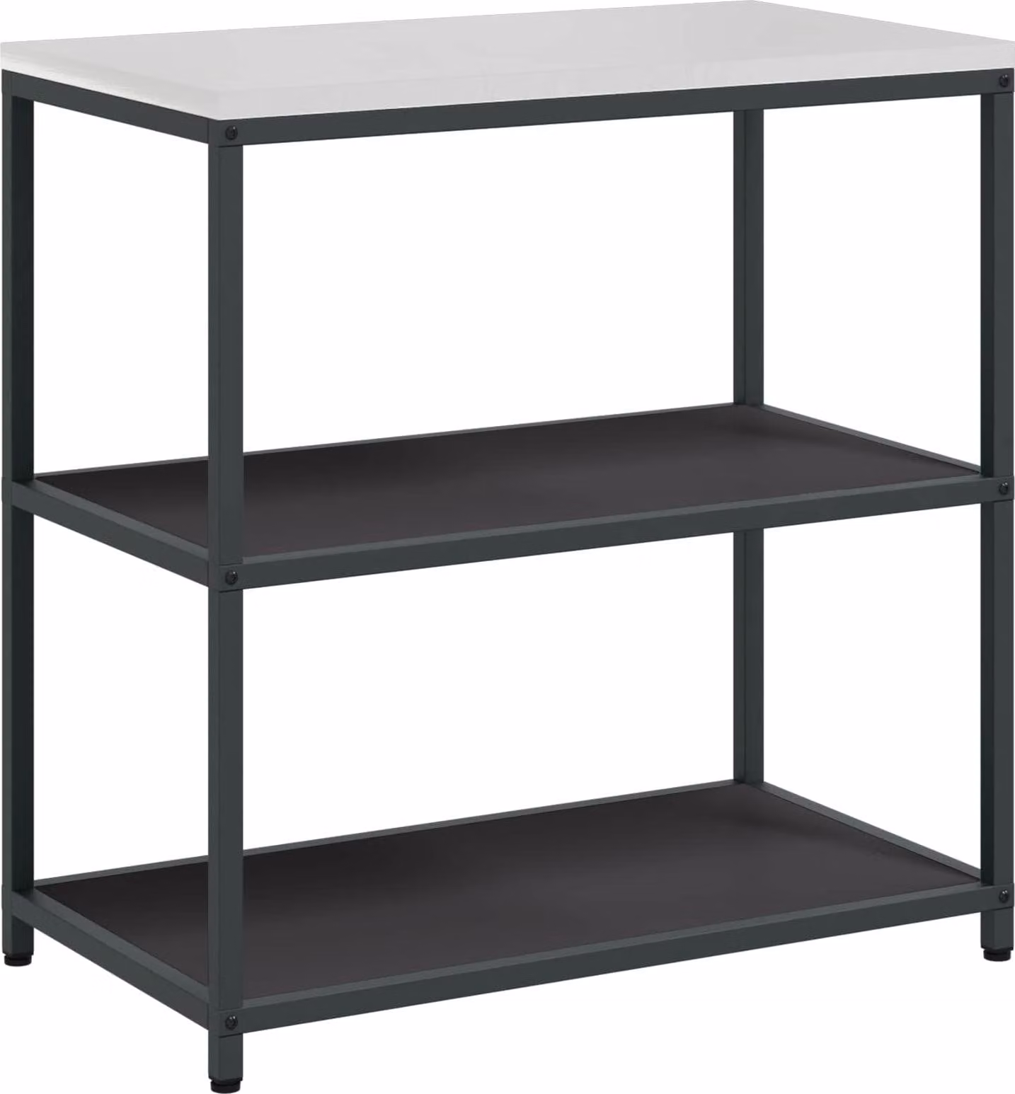 Stoccaggio in cucina HATTEM Nero 90 x 50 x 92 cm Acciaio