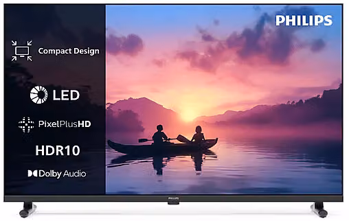 Smart TV Philips 40PFS6050 Full HD LED 40 pollici Black con Dolby Audio e Titan OS
