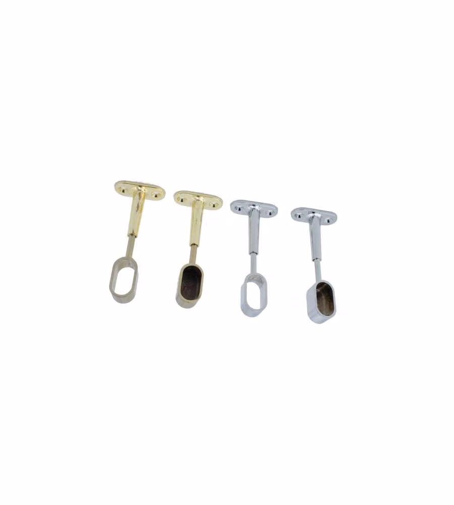 Reggitubo Regolabile Chiuso Mm.15X30 Cromato