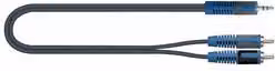 Cavo adattatore Quiklok ROK SOLID SERIES Audio RKSA 150 con 5 Jack RCA, colore nero, lunghezza 5 m