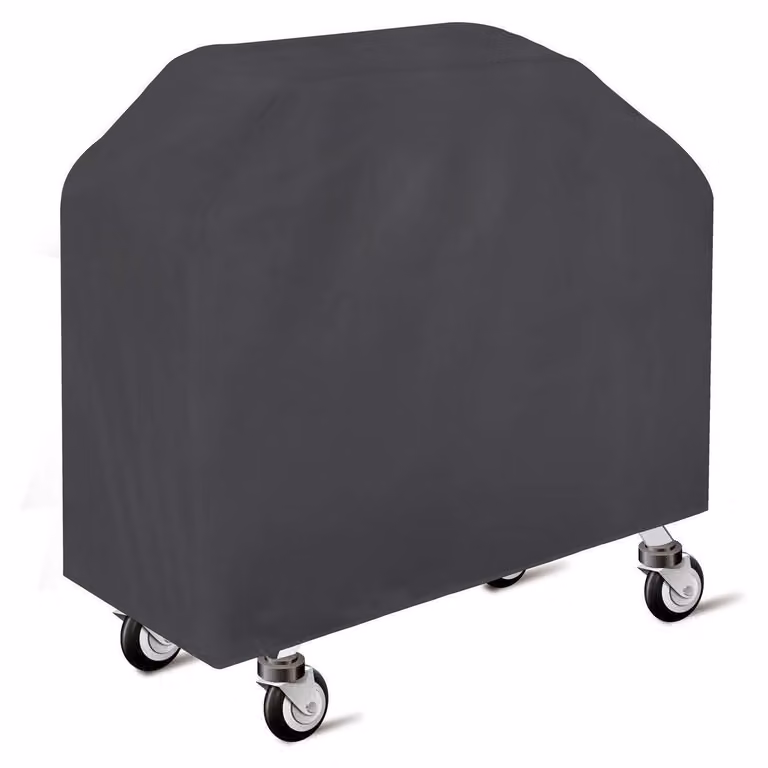 Copertura impermeabile per barbecue, realizzata in tessuto Oxford 210D, resistente ai raggi UV, dimensioni 190x71x117 cm, colore nero