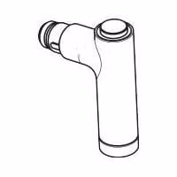 Doccia estraibile METRIS look acciaio inox Look acciaio inox