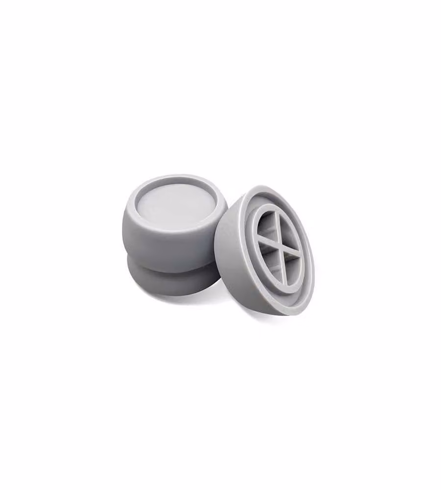 Superior Piedini Antivibrazione Lavatrice in Gomma 6,5x2,5 cm - 4pz