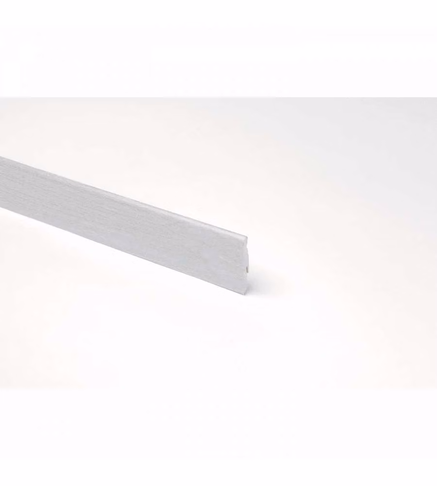 Kimono Battiscopa MDF Rovere Grigio 240x5,8x1,4 cm Finitura Moderna