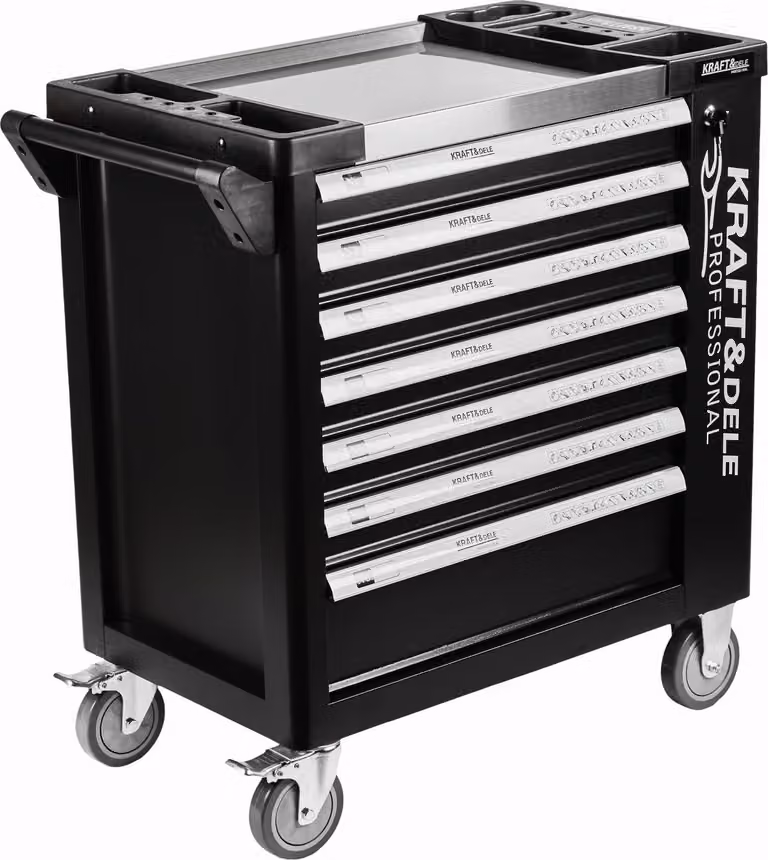 KRAFT&DELE Armadio per attrezzi da officina, 7 cassetti - KD1070