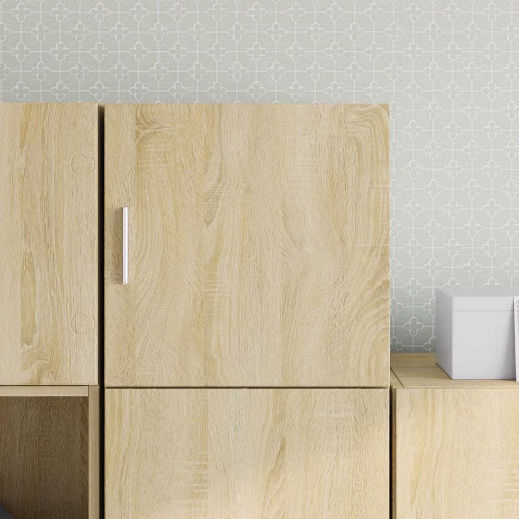 Mobile a parete vidaXL in legno Rovere Sonoma, L 40 x P 42,5 x H 40 cm