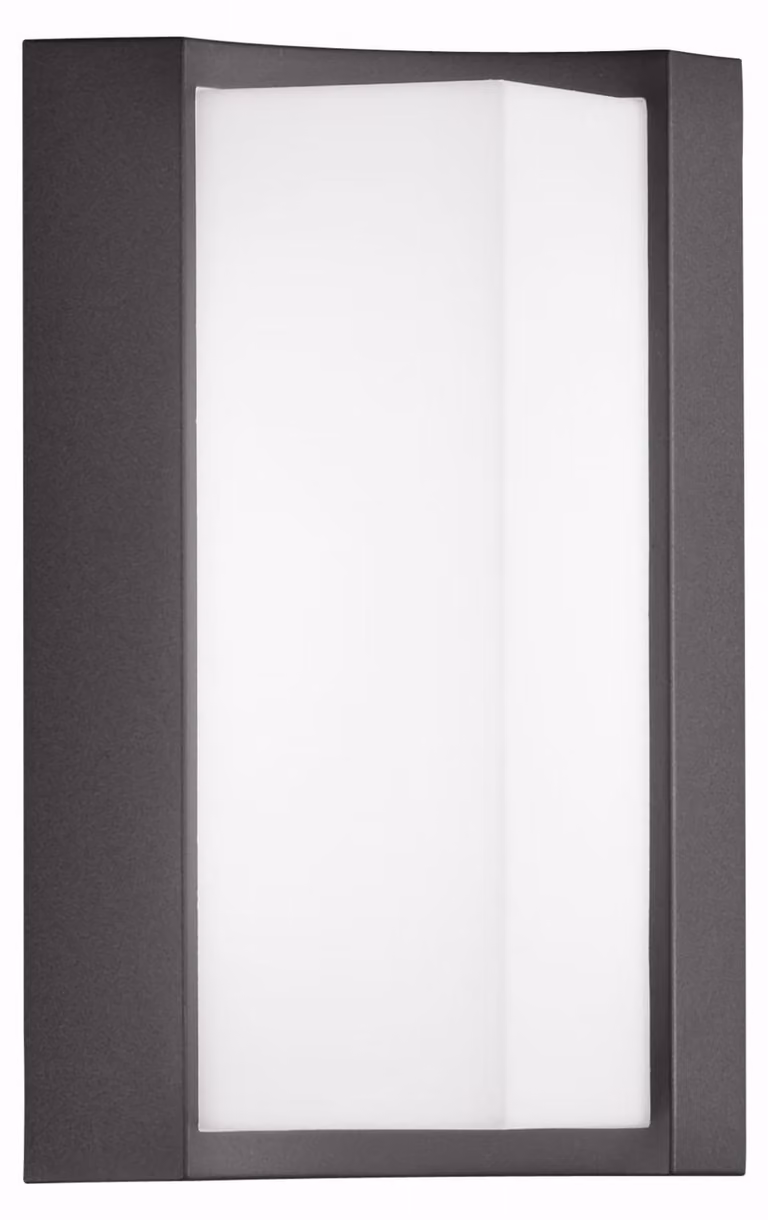 Applique da esterno a LED SUEZ antracite 8,5 W, bianco caldo, 1000 lm, alluminio, dimensioni: 22 x 14,8 x 14,8 cm, IP54, Trio