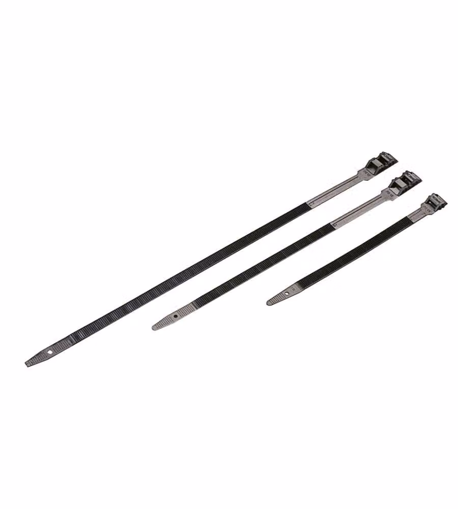 Fascette per cablaggi esterni 25 pezzi 9 x 180 mm Nero