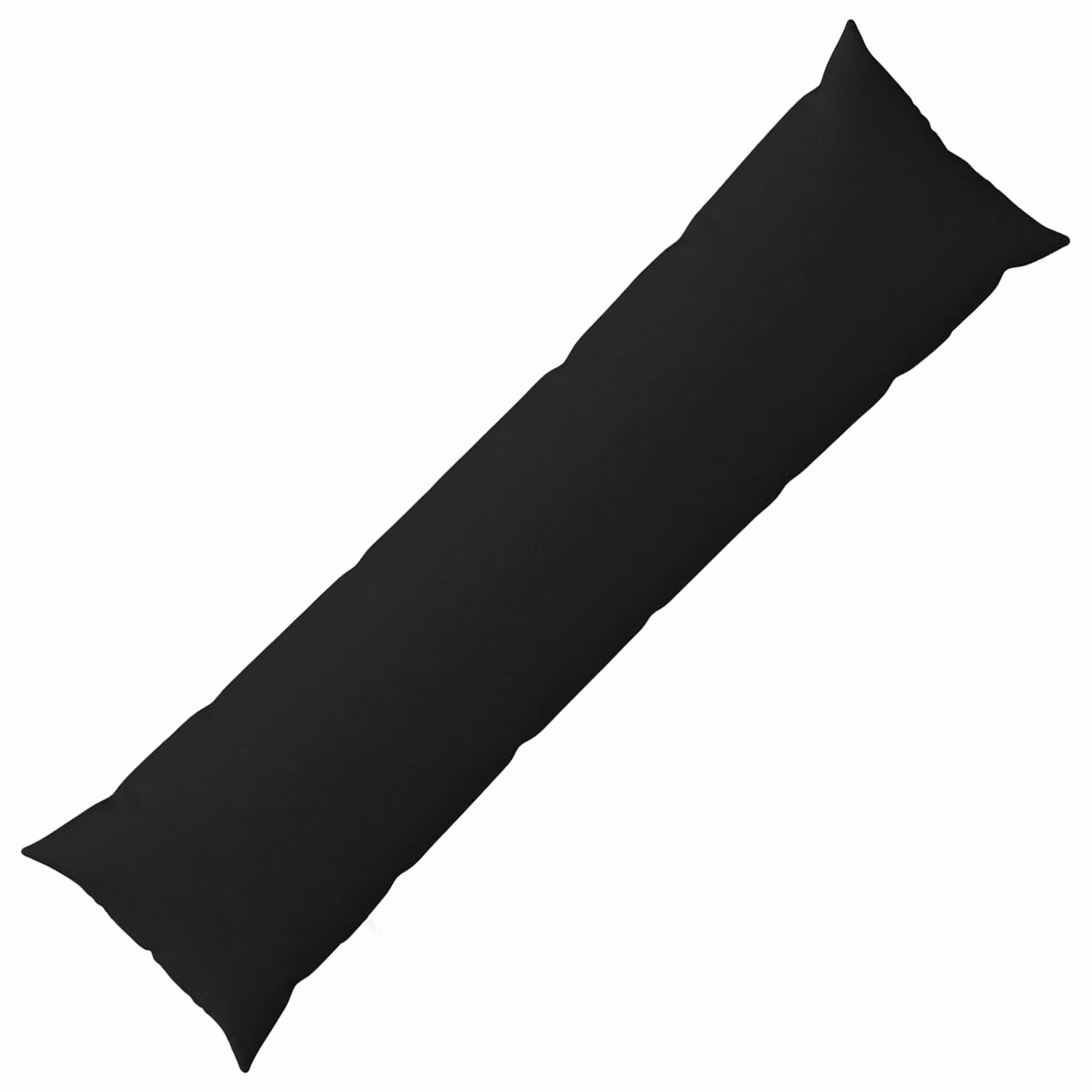 Federa vidaXL HEERLEN in tessuto nero, L 145 x P 40 cm