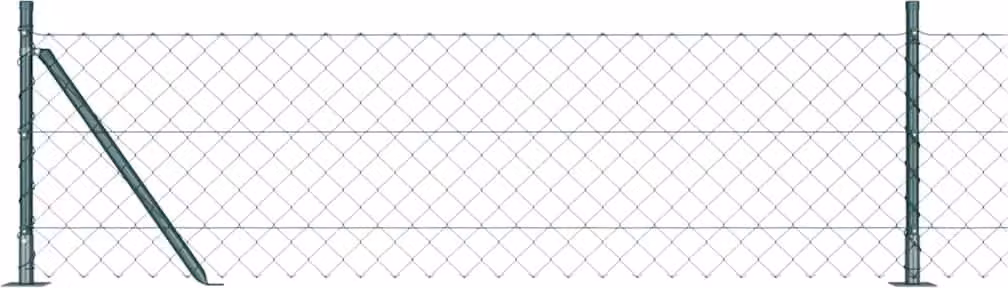Maison Exclusive - Palo della recinzione Verde 10 x 0,4 m (maglia 60 x 60 mm)
