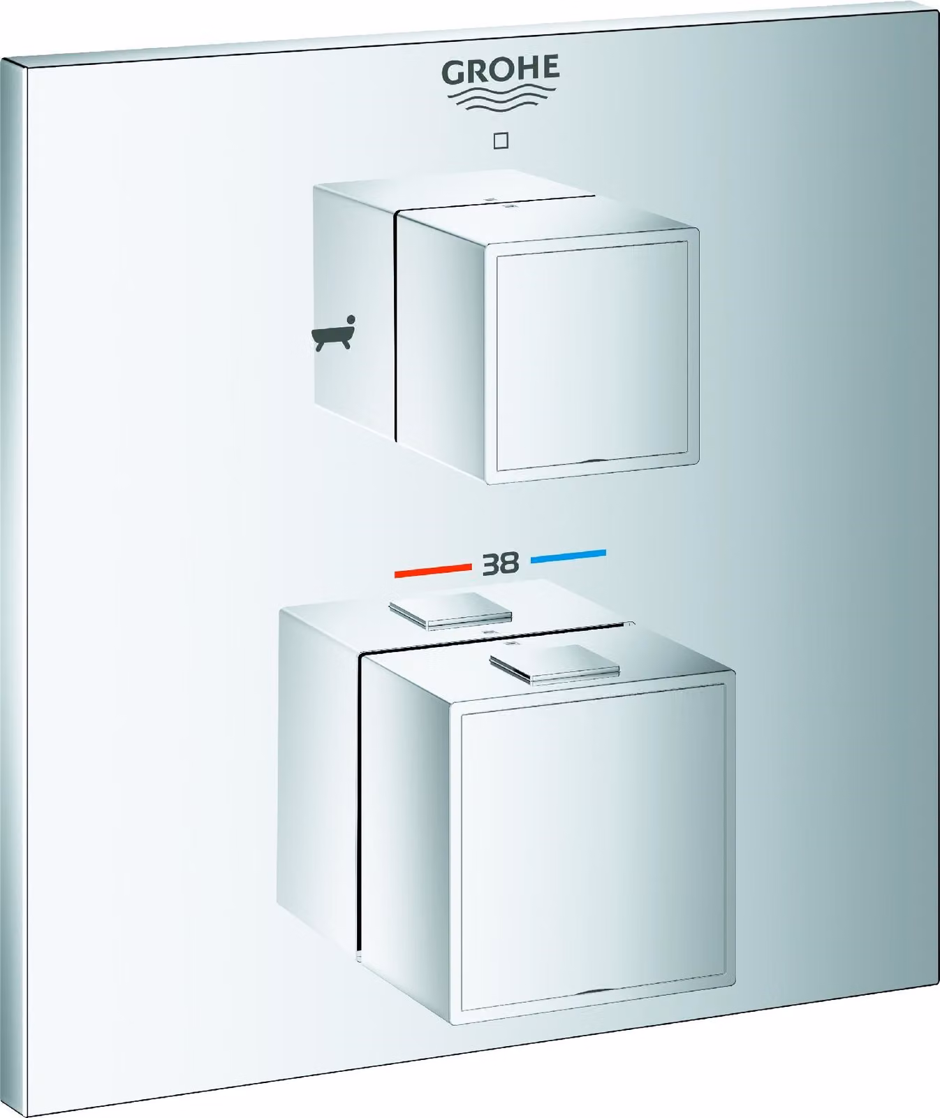 CASA39 Grohe Grohtherm Cube Miscelatore termostatico per doccia 24155000