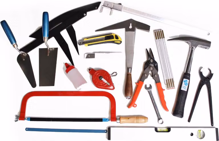 Set di attrezzi da carpentiere assortimento di 31 pezzi per professionisti e apprendisti Attrezzi per tetti e pareti