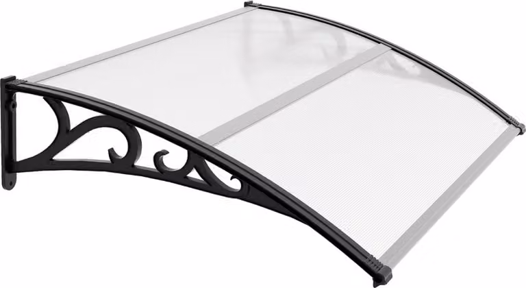 100x150cm baldacchino per porta d'ingresso e terrazza, baldacchino per porta d'ingresso baldacchino per porta ad arco