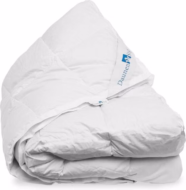 Piumino in fibra sintetica traspirante DaunenStep NeoStep 400 bianco per adulti