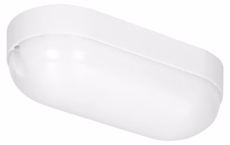 Lampada a LED per cantina, forma ovale, grado di protezione IP65, resistenza agli urti IK08, temperatura di colore 4000K, potenza 12W, flusso luminoso 1080 lumen, luce bianca fredda