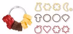 Set di 13 taglia biscotti Tescoma Delicia in plastica multicolore