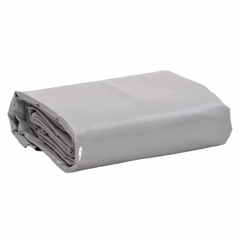 Telone in PVC grigio vidaXL 3x3 m