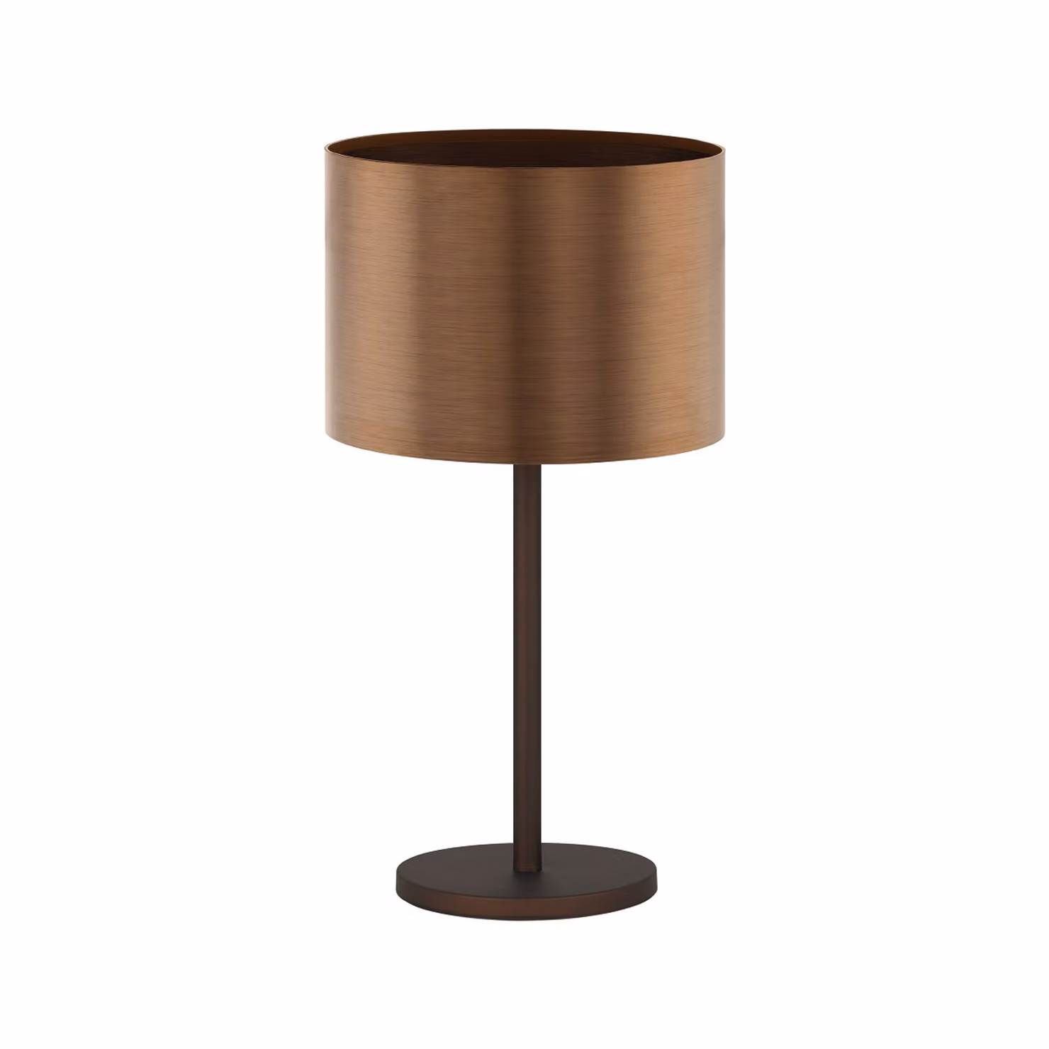 Saganto1 lampada da tavolo Ø 35cm Marrone, rame