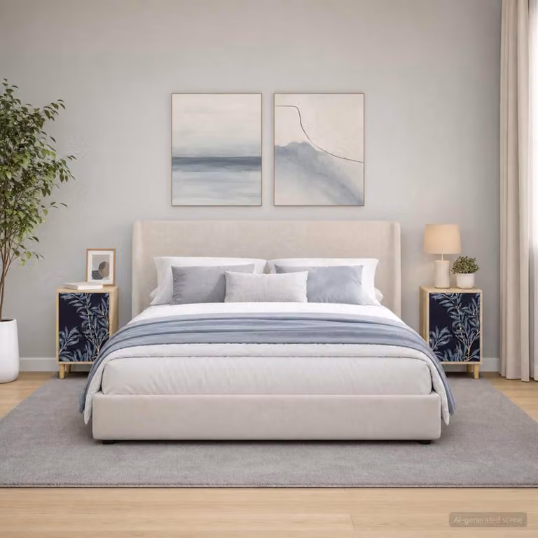 Set di 2 Armadi da Notte vidaXL DOKKUM in Rovere Sonoma, L 36 cm x P 33 cm x H 60 cm