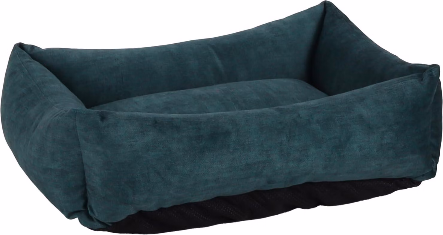 Cuccia per cani Flamingo - lettino per gatti - "Bett Felize" blu - cuccia morbida per animali domestici con bordo
