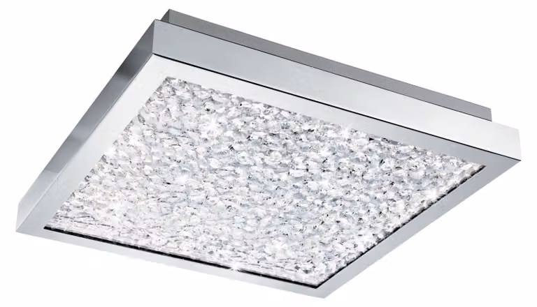 EGLO 32025 Plafoniera LED 320X320 CHROM/KLAR 'CARDITO' CARDITO