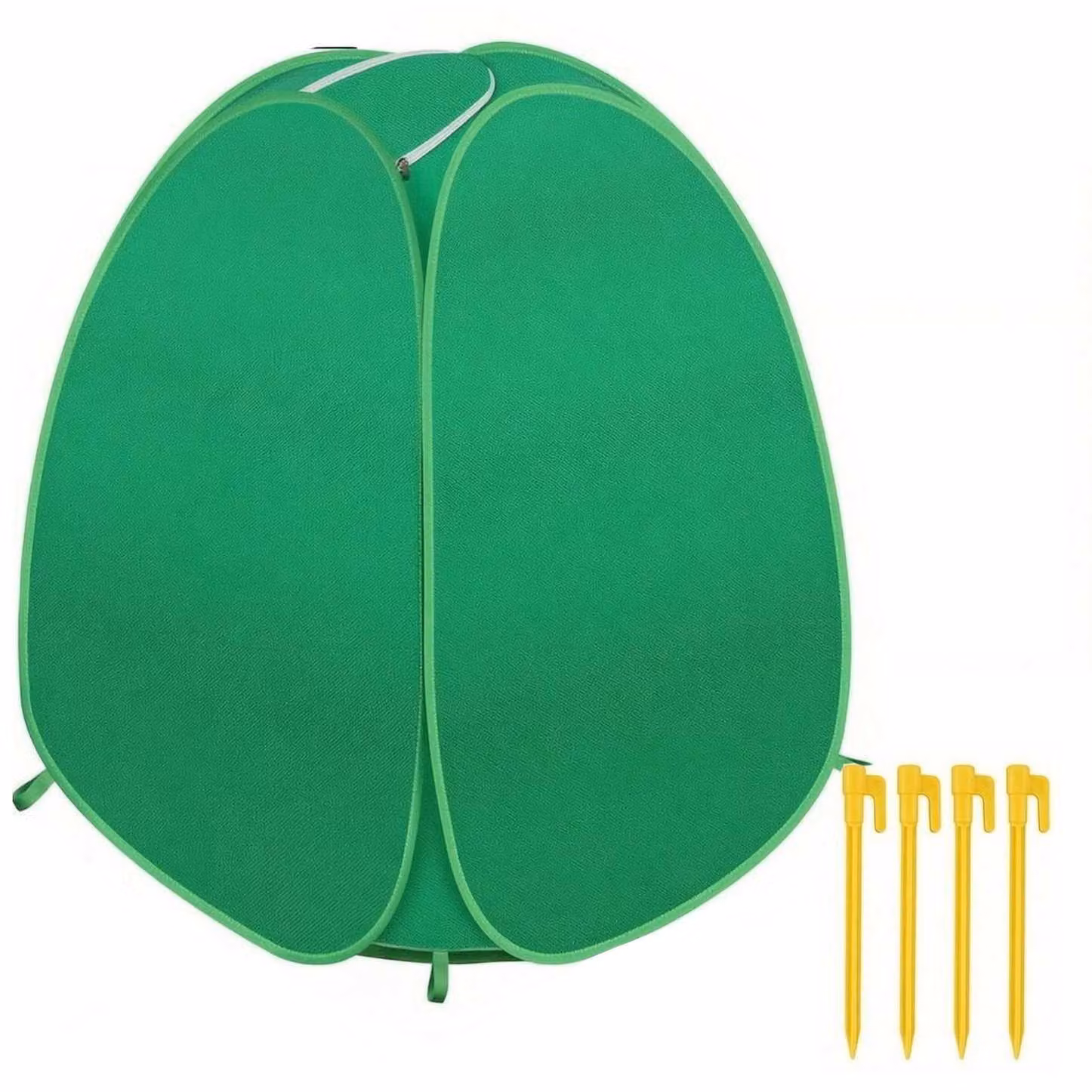 Copertura protettiva per piante, 1 pezzo, 82x72x72 cm, mini-serra pop-up in tessuto non tessuto, con cerniera, protezione dal gelo e per l'inverno